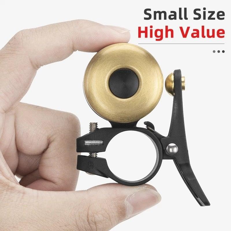 Bicycle Bell Ordinary Classical Handlebar Bell Ring Cycling Bike Bike Bell Sound Road Bike Horn Bicycle Accessories All Metal Body Loud Decent Tone Bicycle Ring Bell For Adults And Kids