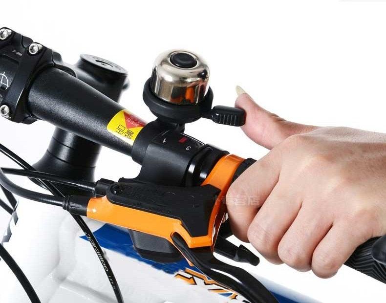 Bicycle Bell Ordinary Classical Handlebar Bell Ring Cycling Bike Bike Bell Sound Road Bike Horn Bicycle Accessories All Metal Body Loud Decent Tone Bicycle Ring Bell For Adults And Kids