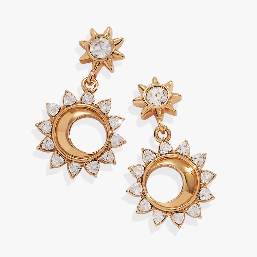 Crystal Celestial Drop Earrings