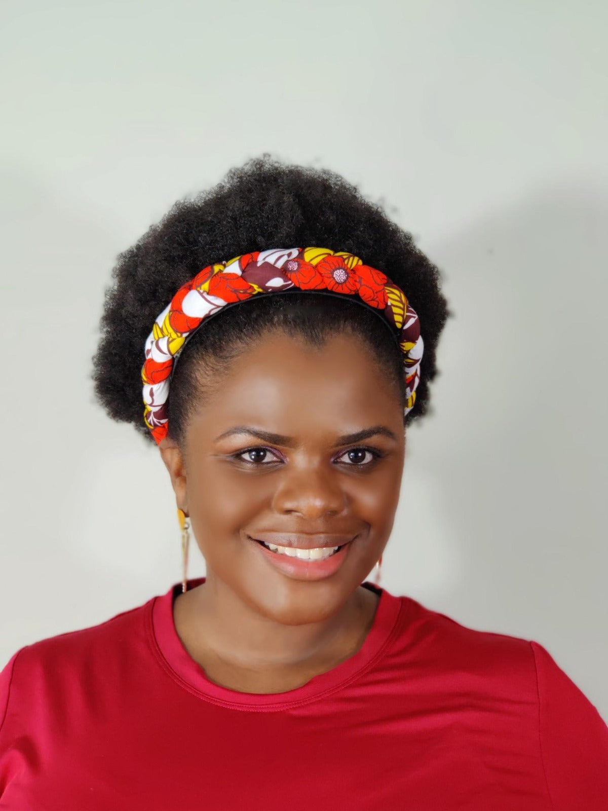 Duma MbilIi African Print Padded  Headband