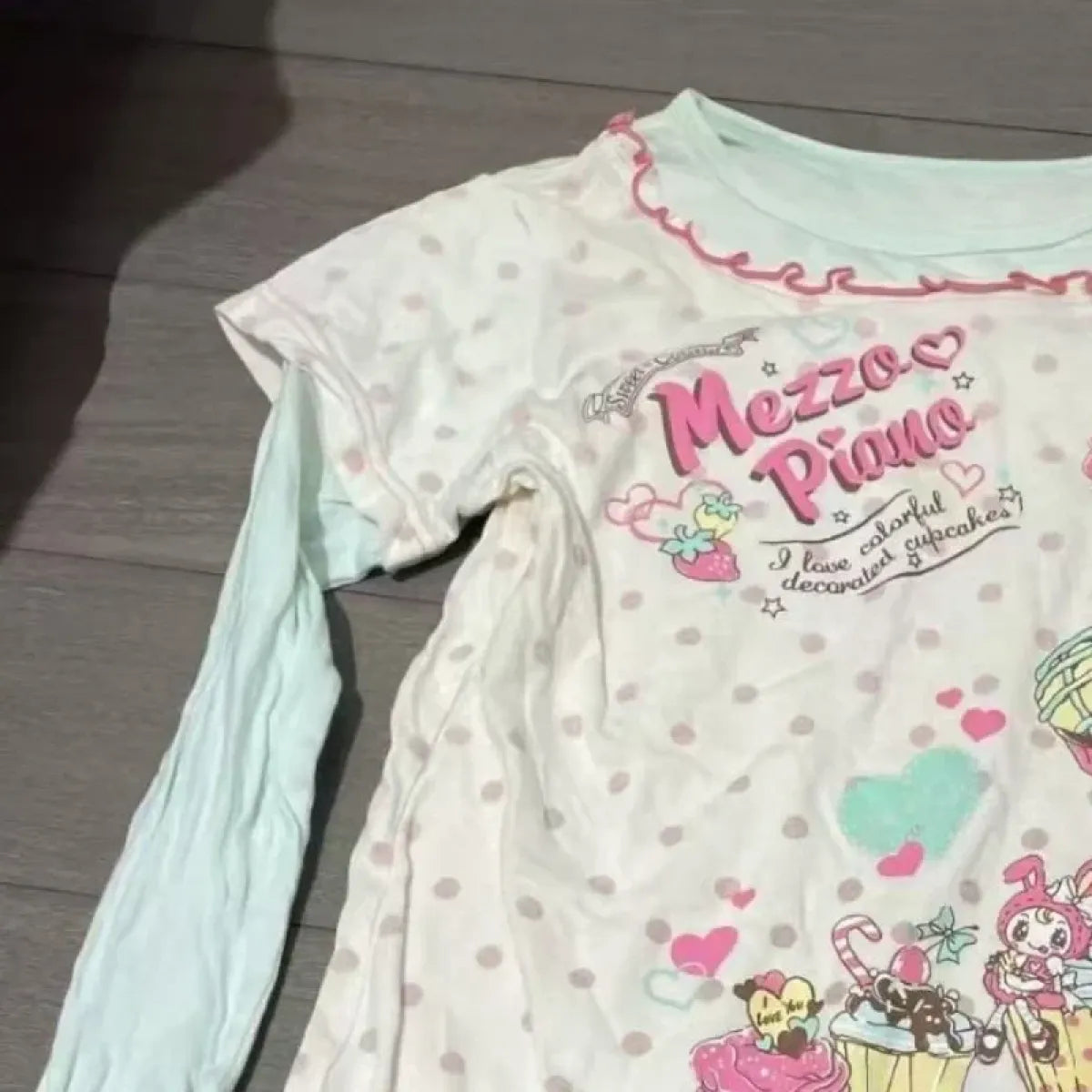 Fairy Cartoon Print Casual T-Shirt