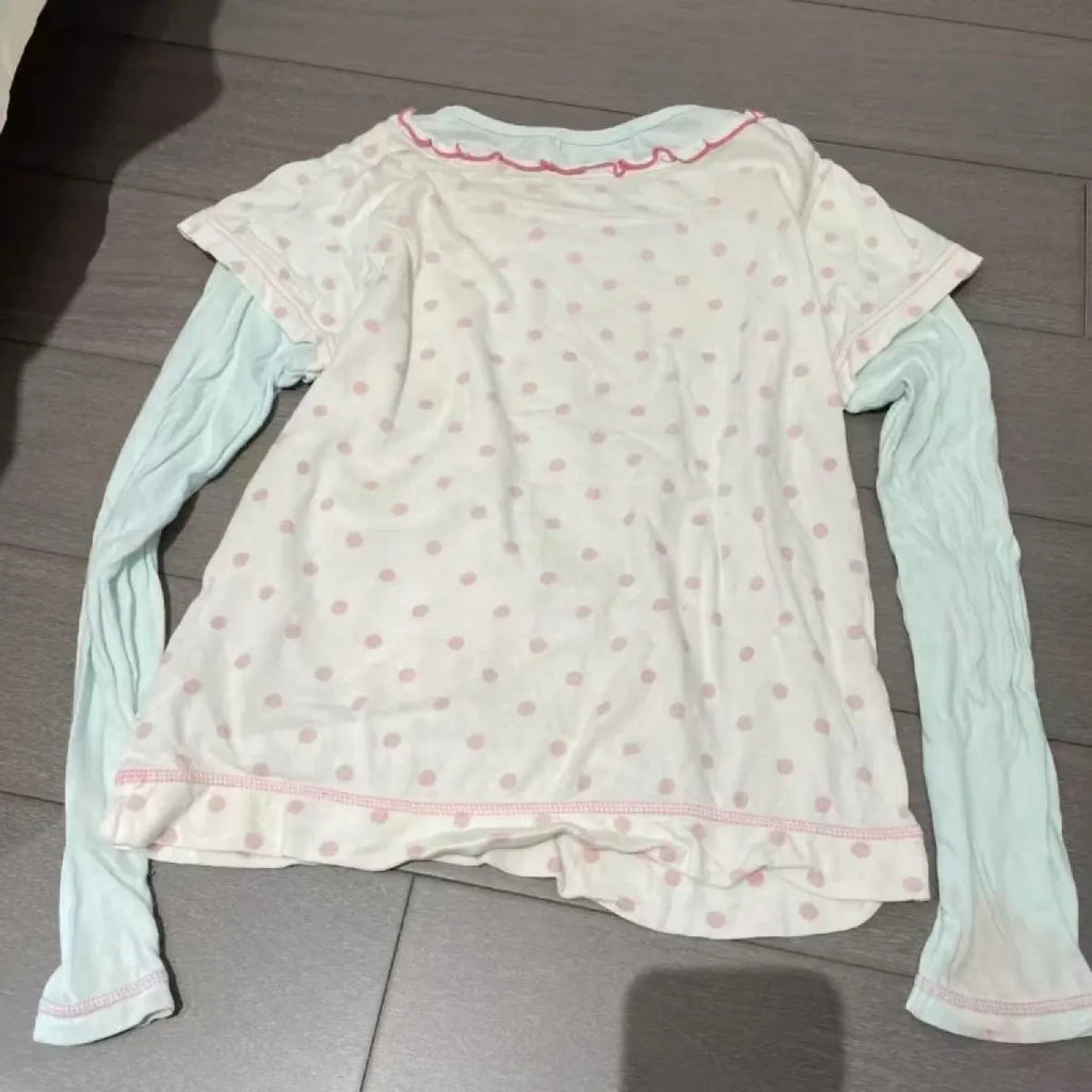 Fairy Cartoon Print Casual T-Shirt