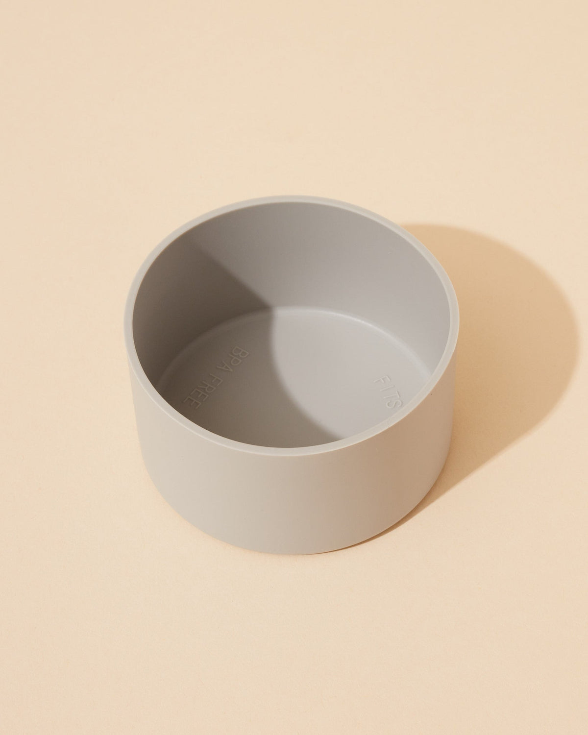 gray silicone bottle sleeve