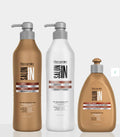 Recamier Salon In Hydra Repair 3-Piece Kit - Shampoo & Conditioner 33.8 oz (1000 ml) + Free Leave-In 10.1 oz (300 ml)