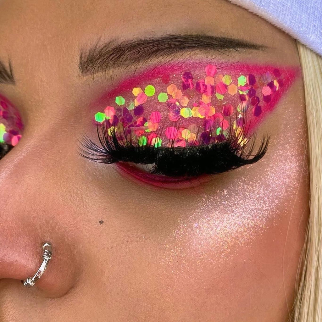 ELECTRIC BARBIE *UV* Chunky Glamdoll Glitter Mix