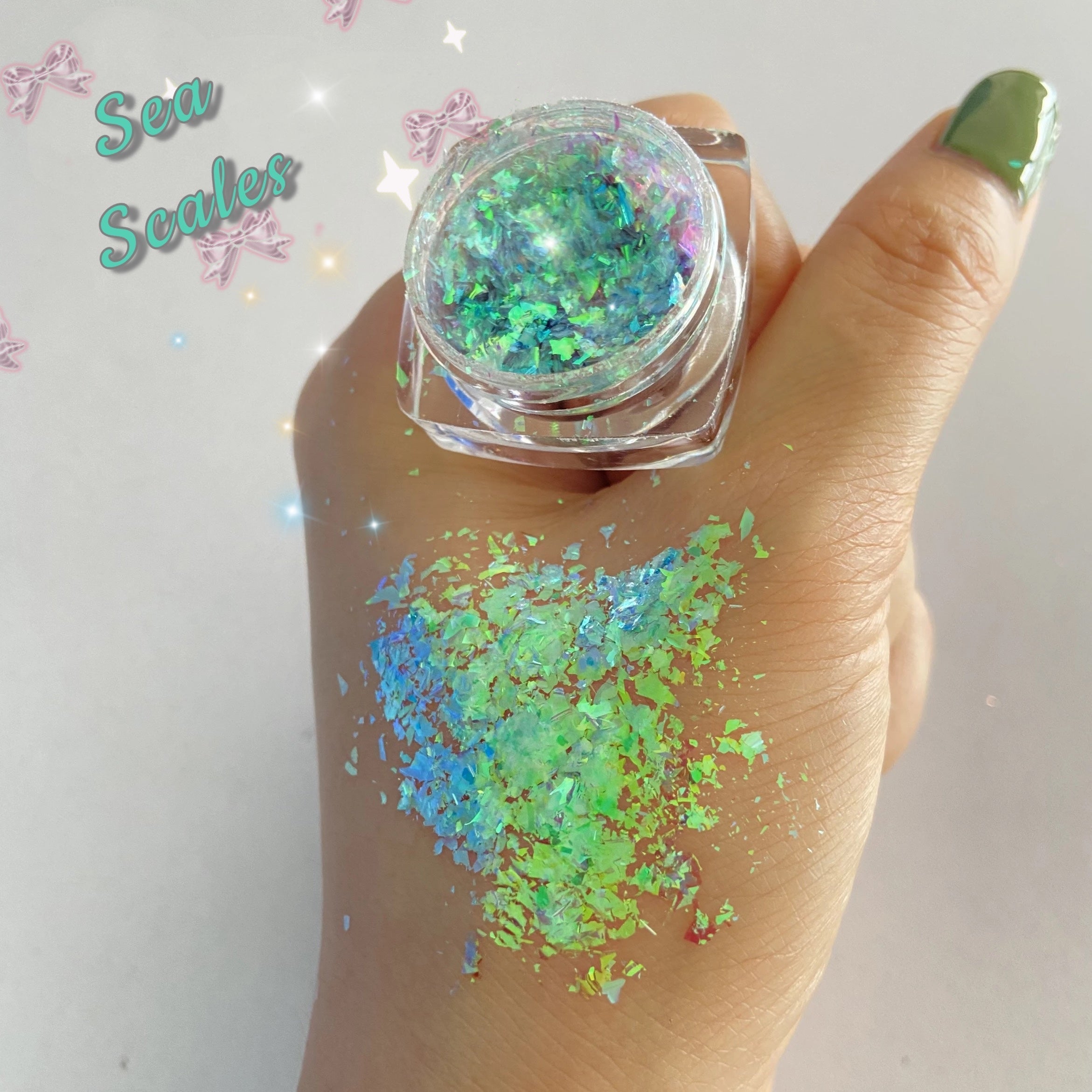 SEA SCALES “Ice Glacier” Gel Flakes
