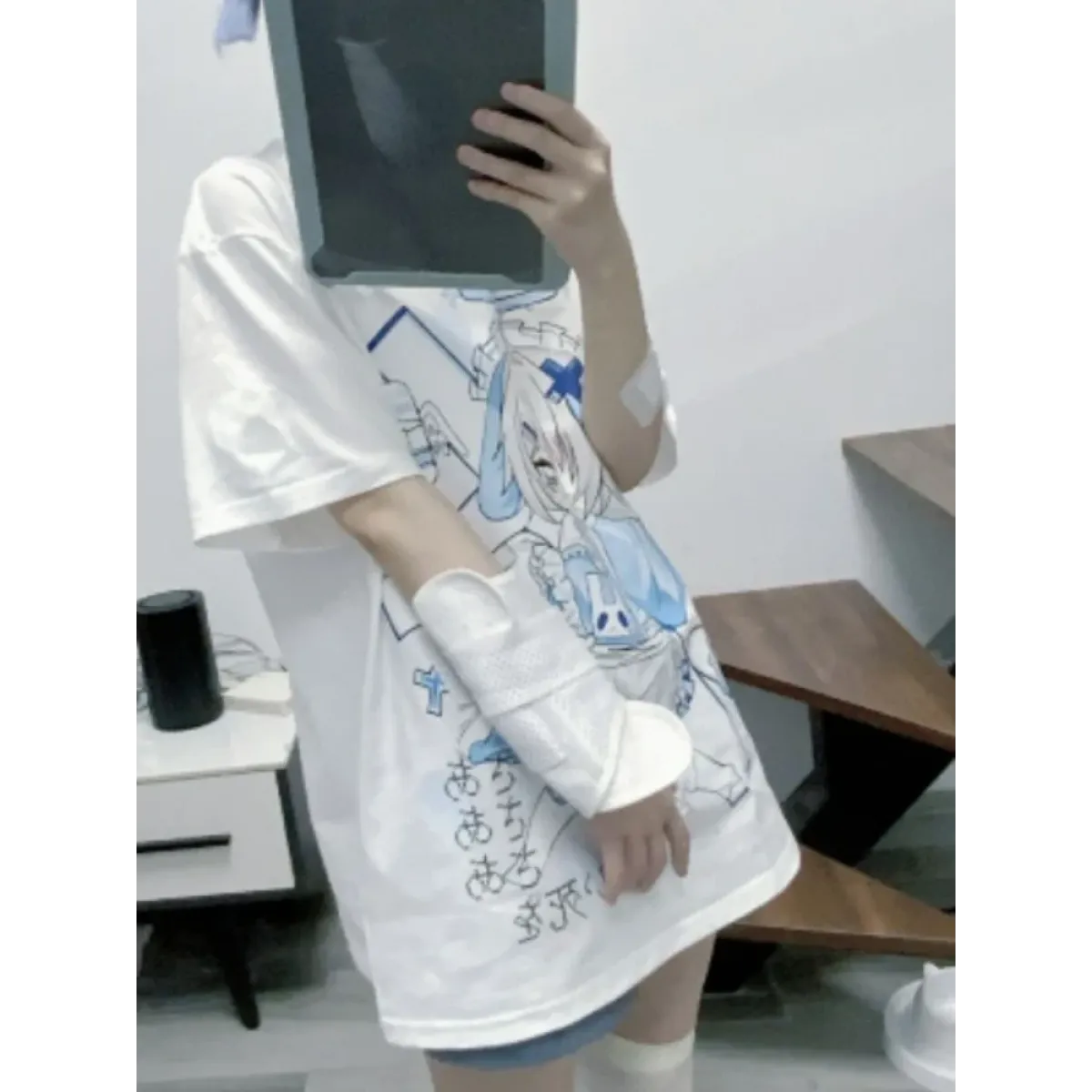 Harajuku Kawaii Anime Oversized Tee