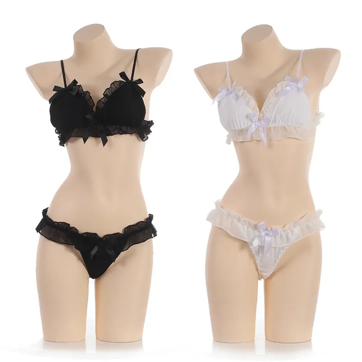 Lace Ruffle Maid Lingerie