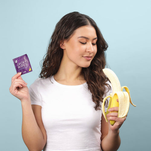 Banana Flavored Lucky Wipes For Men