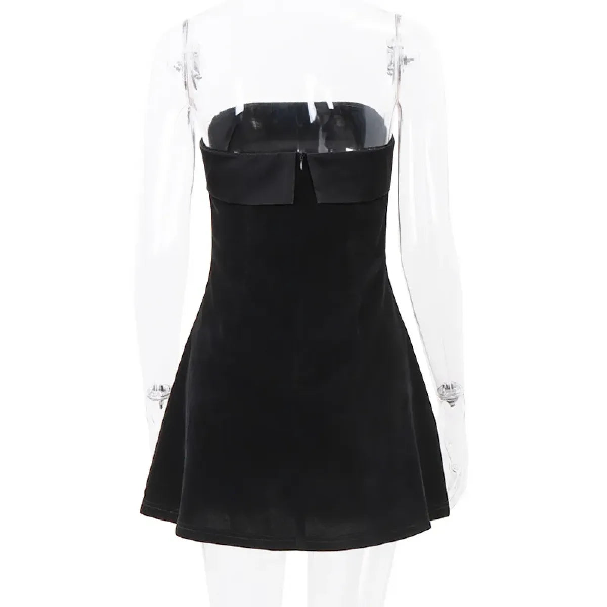 Elegant Velvet Mini Dress