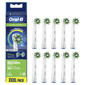 Oral-B CrossAction CleanMaximiser Brush Heads EB50-10, 10-Pack, White – Fits Oral-B Rechargeable Toothbrushes, Made in Germany