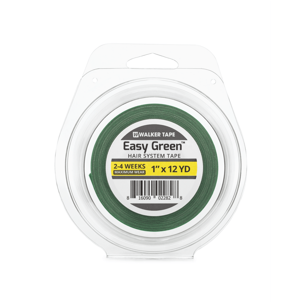 Walker Tape Easy Green Wig Tape Roll, 3/4 in x 12 yd
