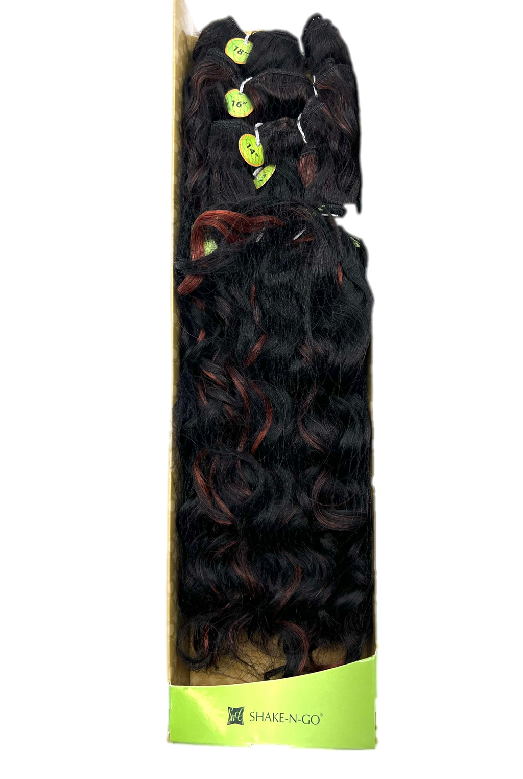 FreeTress Equal Appeal Curl Synthetic Weave, 4 Pcs with Closure