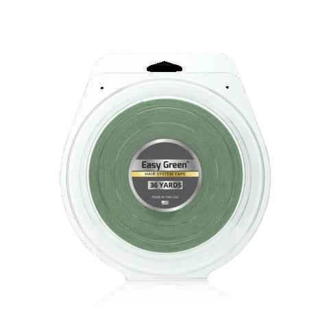 Walker Tape Easy Green Wig Tape Roll, 1/3 in x 6 yd