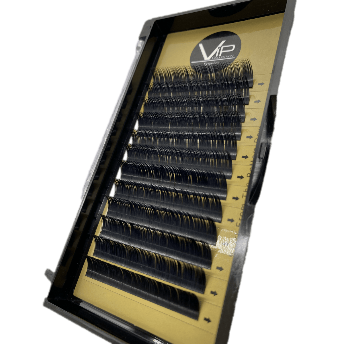 VIP Faux Mink Lash Extensions 0.15 mm B Curl | 12-Line 11 mm Tray