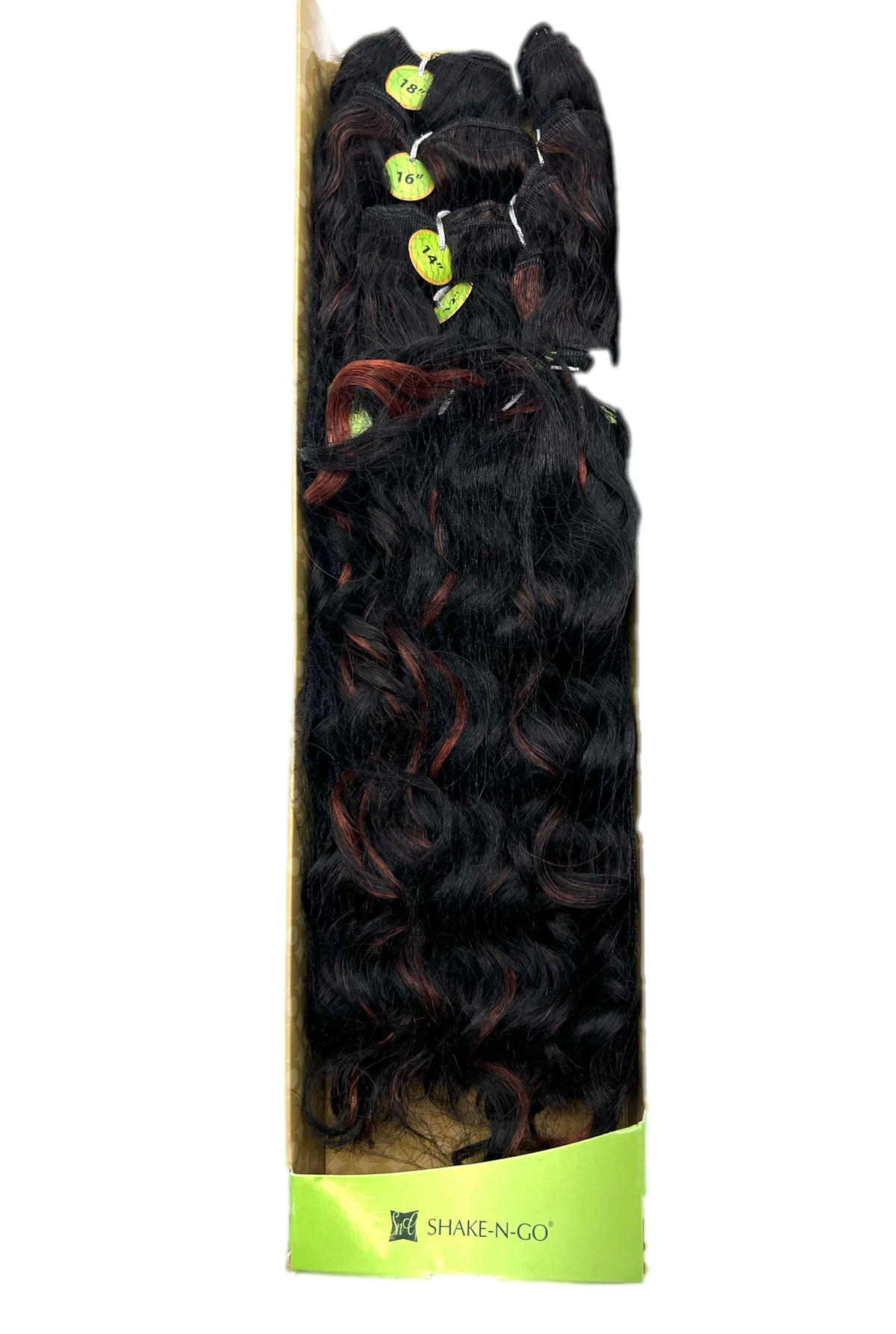 FreeTress Equal Appeal Curl Synthetic Weave, 4 Pcs with Closure
