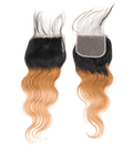 Rio Body Wave Human Hair Closure 4x4 Gold