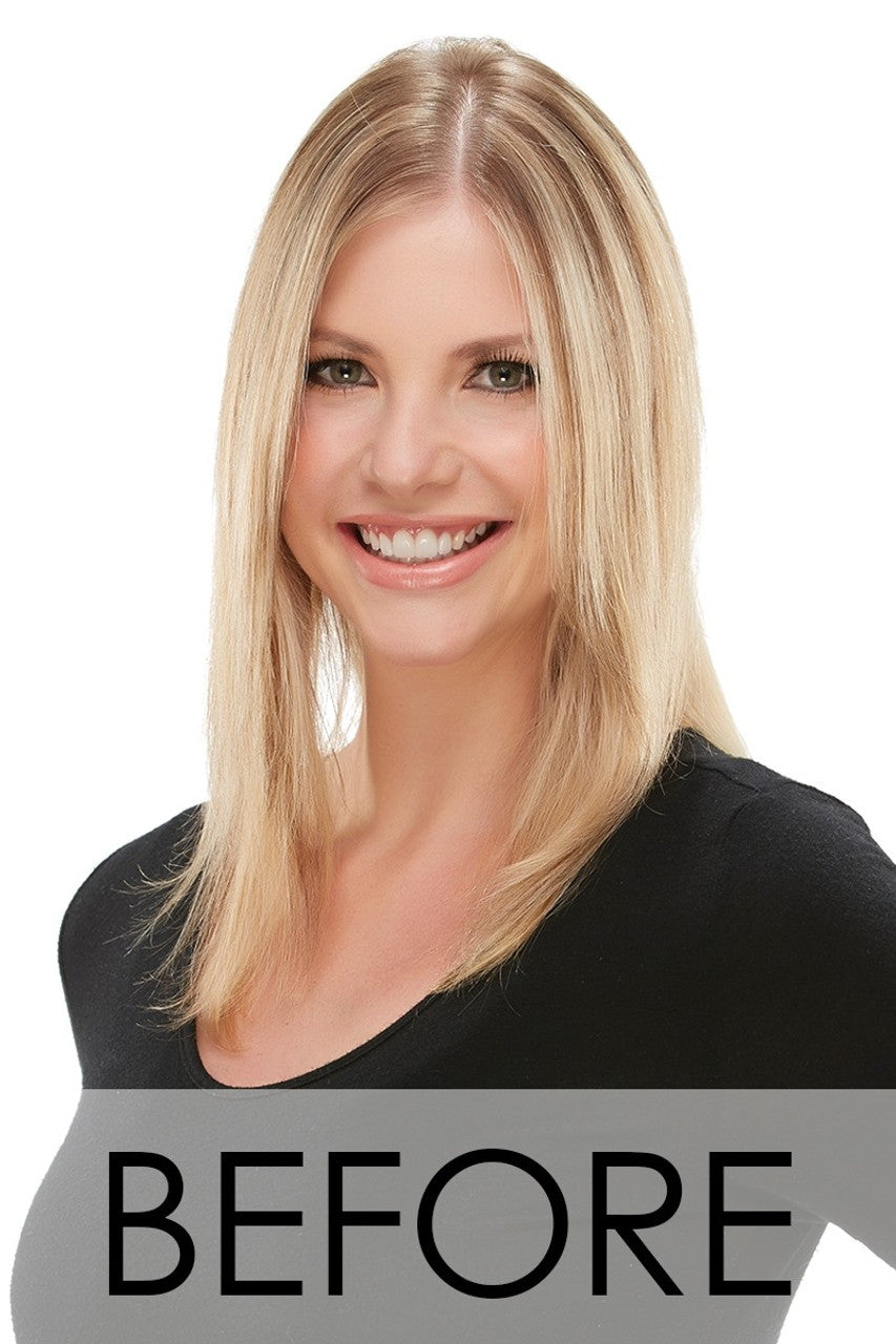 Jon Renau Top Smart 12" Hair Topper, 1B