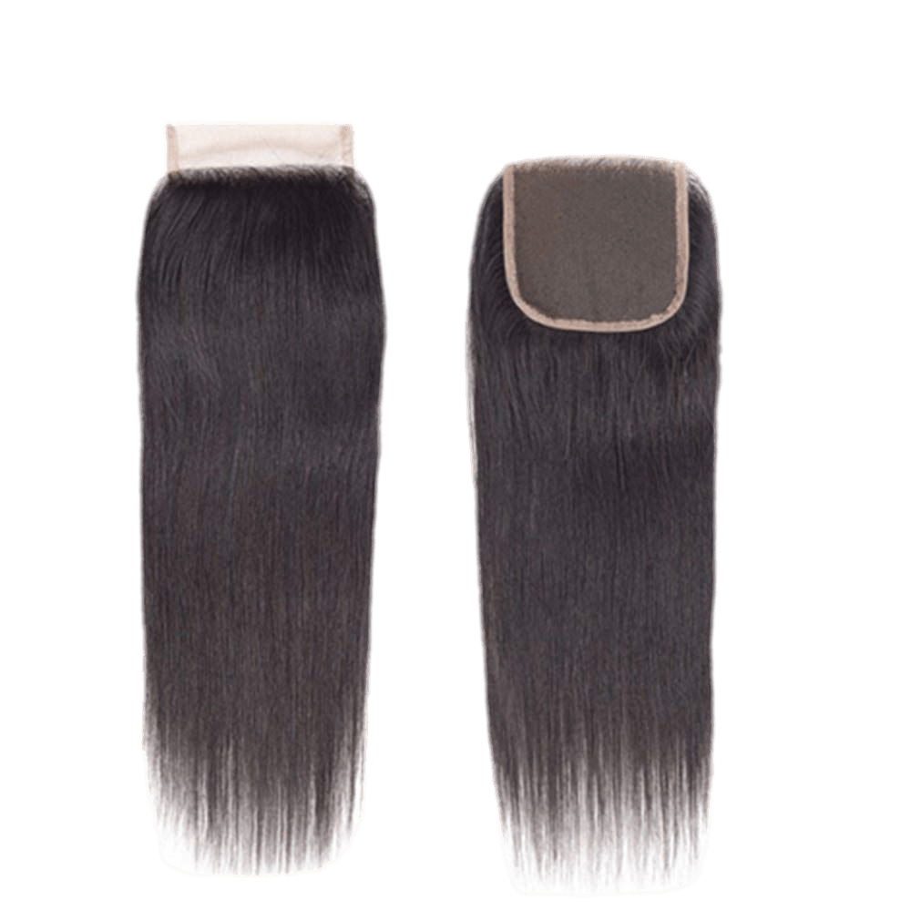 Rio Straight Human Hair Closure 4x4 Natural Black, 20 in