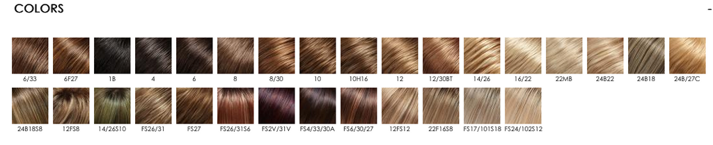Jon Renau Top Wave 12" Hair Topper, FS24/102S12