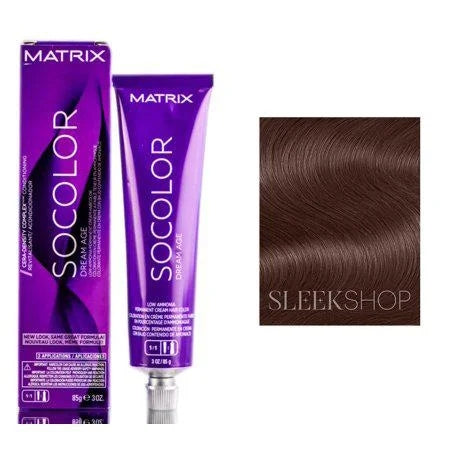 Matrix SoColor Dream Age Permanent Hair Color 505M Medium Brown Mocha – 3 oz