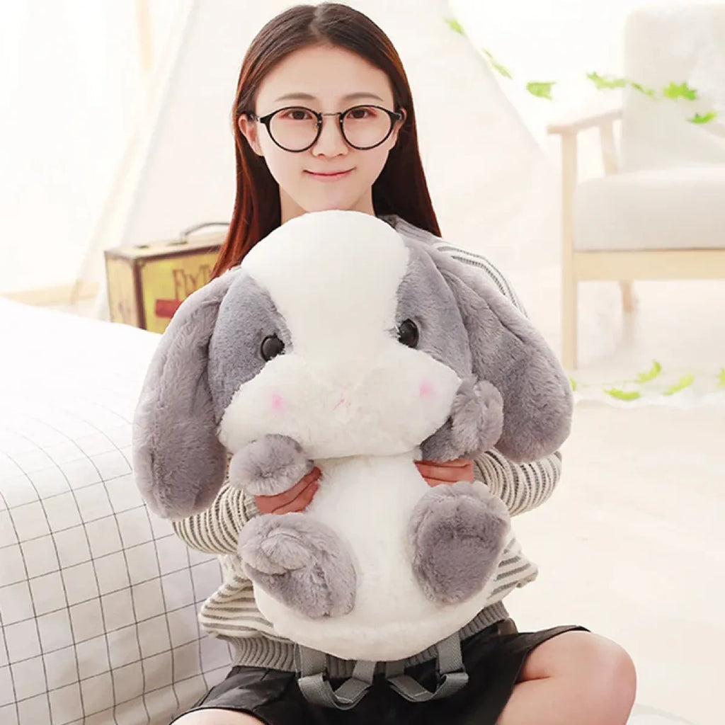 Kawaii Plush Bunny Backpack