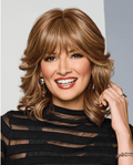Raquel Welch On My Way Mid-Length Layered Wig, Average Cap