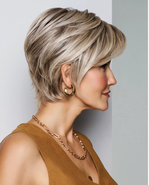 Raquel Welch Sheer Luxury Collection Posh Premiere Short Boycut Wig, Luxlite Cap, Average