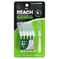 REACH Professional Interdental Brushes, Wide – 10 Count, 14° Angled Cleaners for Braces, Bridges & Large Gaps