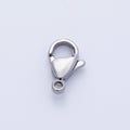 Rhodium Plated 12mm Lobster Claw Clasp Closure Findings | Findings-00058