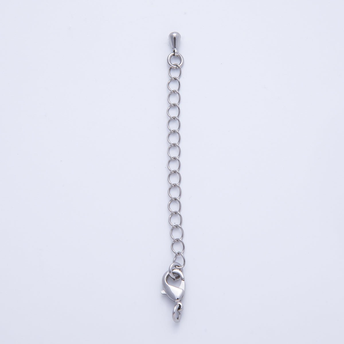 Rhodium Plated 69mm Lobster Claw Clasps Extender Finding | Z1664