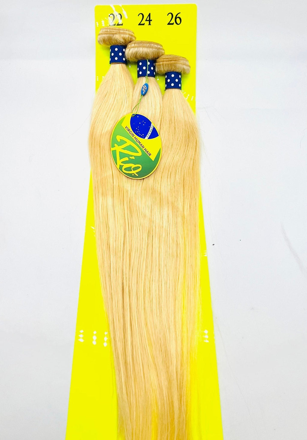 Rio Ukrainian Straight Human Hair Bundles Extensions - Choose Length