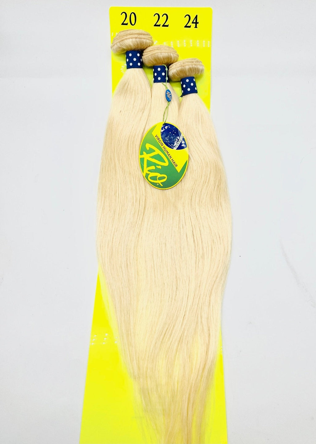 Rio Ukrainian Straight Human Hair Bundles Extensions - Choose Length