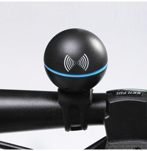 Round Modern Bicycle Bell Electric Bike Horn Loud 130db Sound Signal 3 Ringtones Little Black Ball Water Proof Accessories 3 Sound Modes Loud Horn Waterproof Bicycle Bell For Handlebar Bicycle Horn