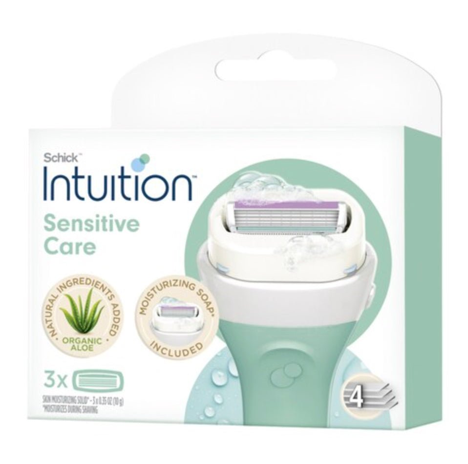 Schick Intuition Sensitive Care Razor Refill 3 cartridges
