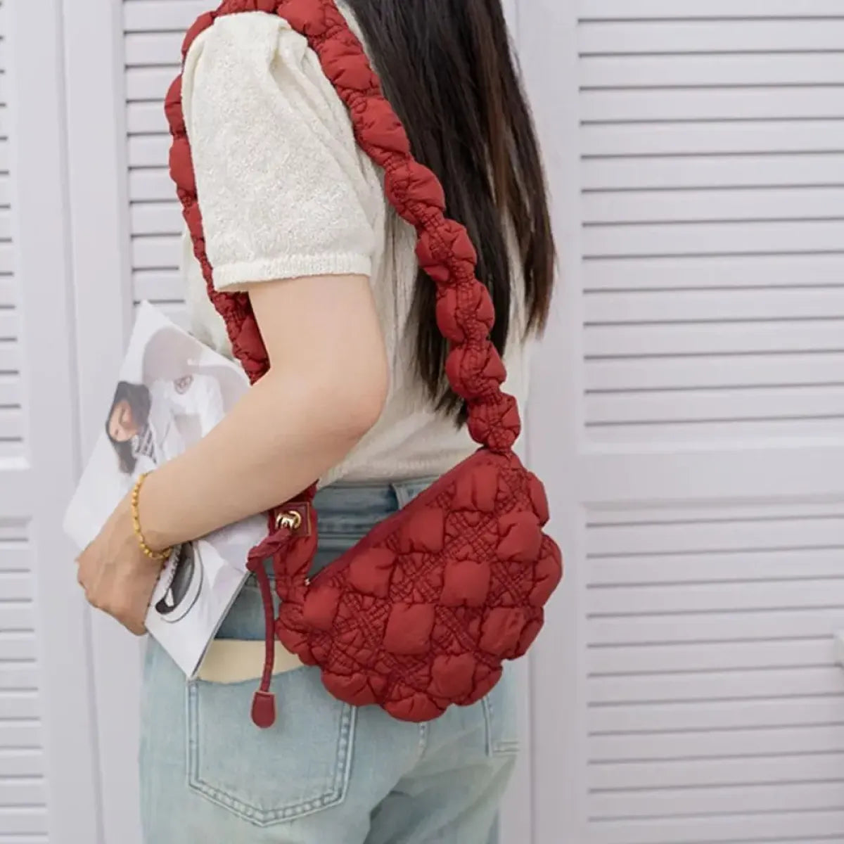 Harajuku Quilted Shoulder Bag
