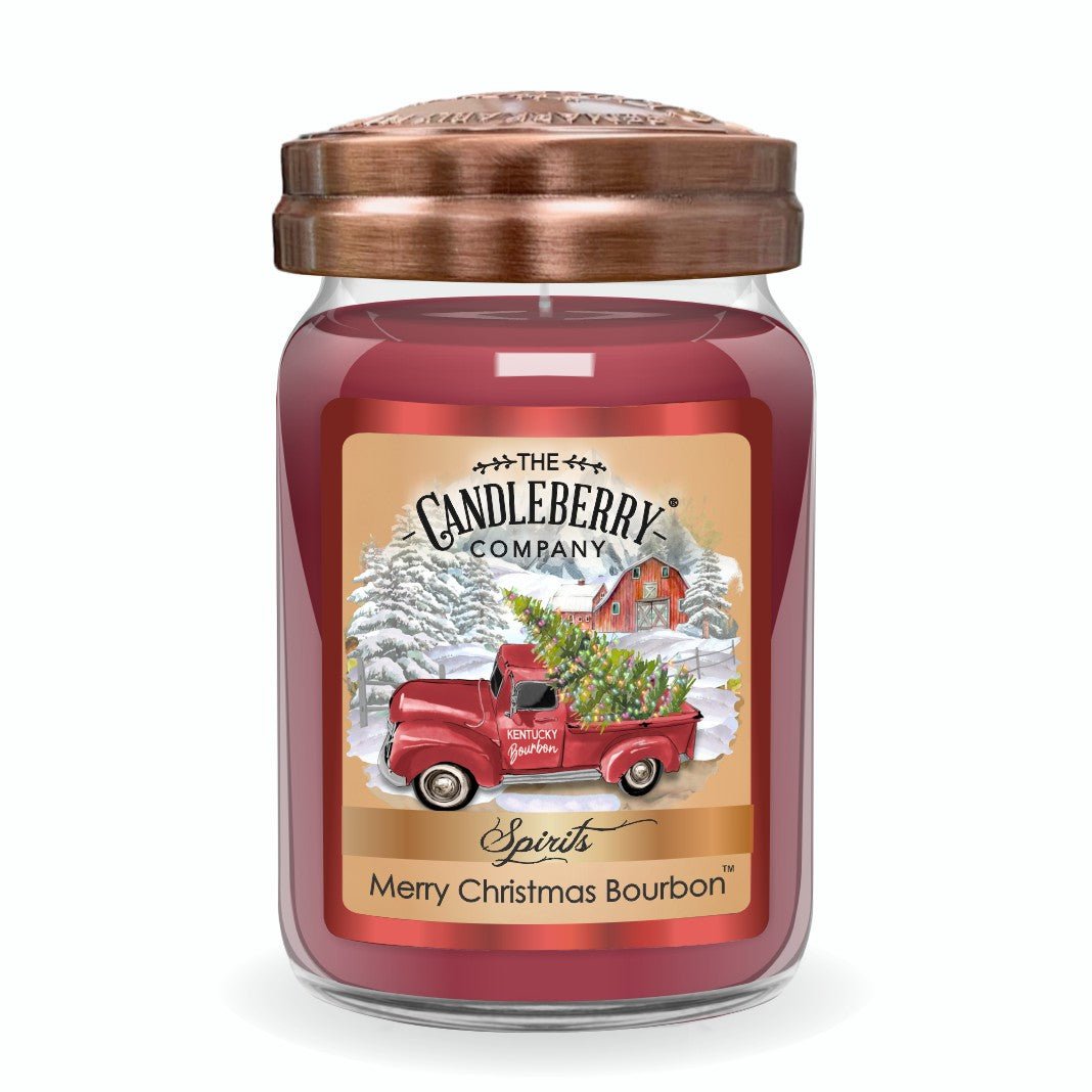 SPIRITS - Merry Christmas Bourbon™, Large Jar Candle (Collective)