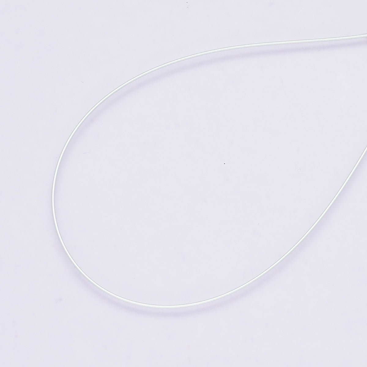 Stainless Steel 0.6mm Nylon Coated Flexible Wire Unfinished Chain Findings by Yard in Gold & Silver | Roll-01854 ~ Roll-01855