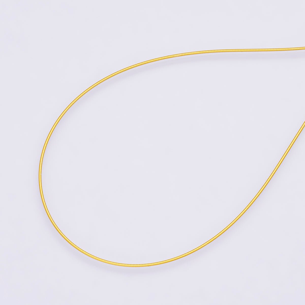 Stainless Steel 0.6mm Nylon Coated Flexible Wire Unfinished Chain Findings by Yard in Gold & Silver | Roll-01854 ~ Roll-01855