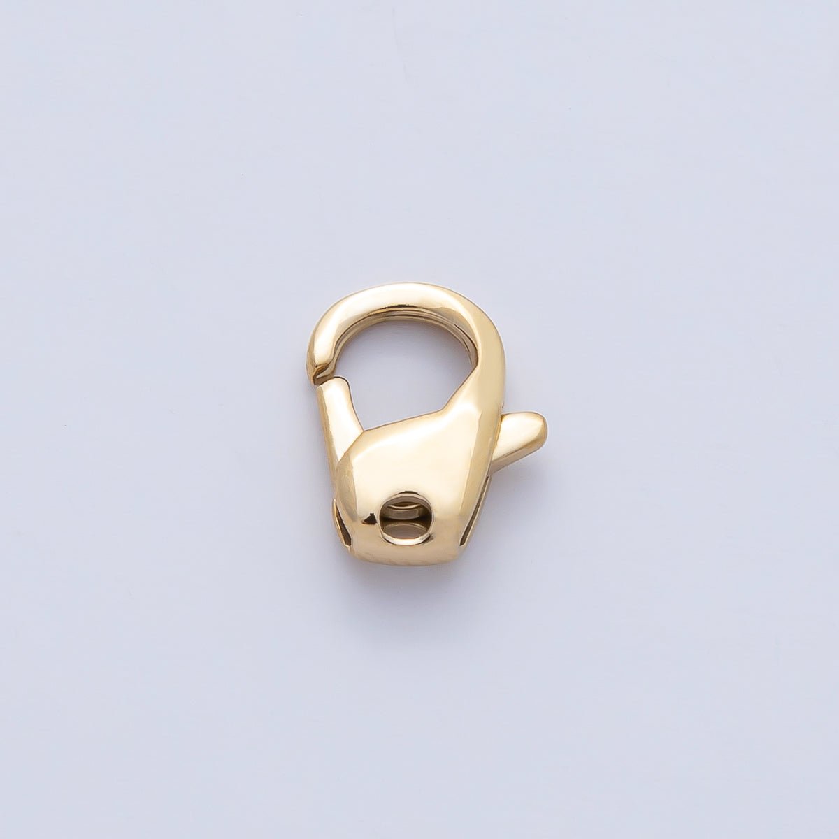 18K Gold PVD Stainless Steel10.5mm, 13mm Minimalist Lobster Claw Clasps Finding | Z1626 Z1627