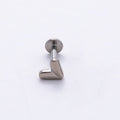 Titanium 5mm Minimalist Heart Single Cartilage Piercing Flat Back Stud | BJ-00032