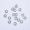 Stainless Steel 6mm x 1mm Jump Ring Findings by 10 Pieces | Findings-00059
