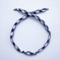 Stainless Steel Blue, Red, Black Knotted Gingham Vintage Bandana Scarf Necklace | WA-1279 ~ WA-1374