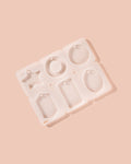 multi shape cavity silicone mold