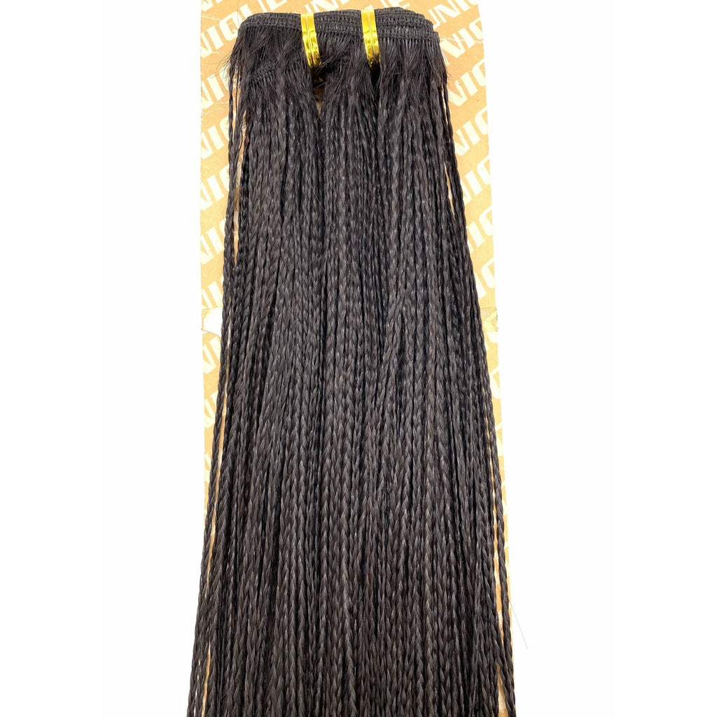 Unique Micro Braid 100% Human Hair Braiding – 14", 16", 20"