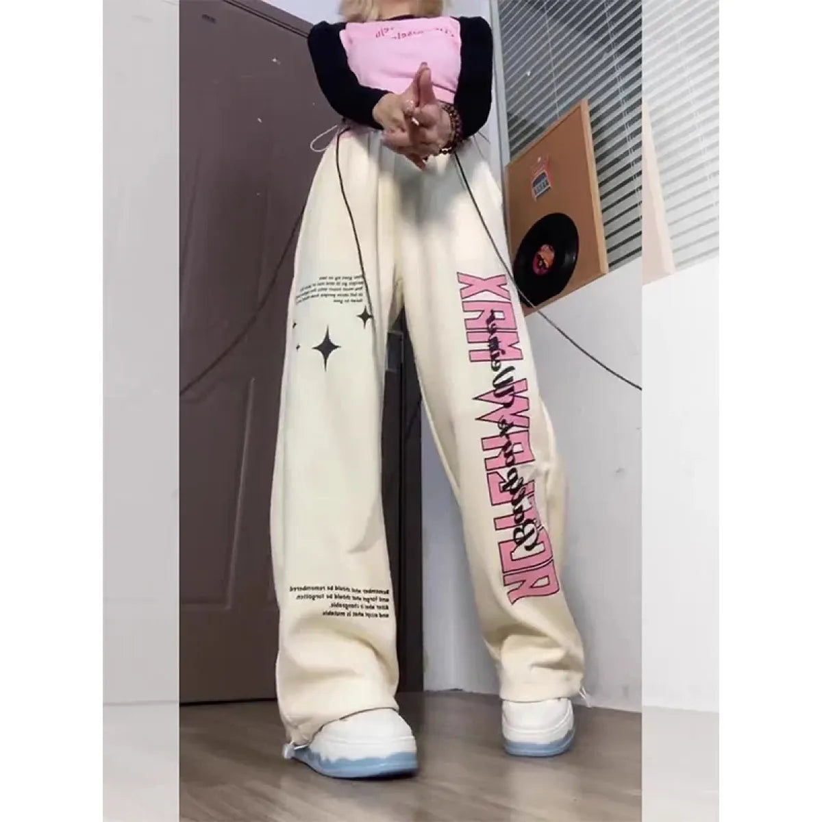 Harajuku Y2K Graphic Sweatpants